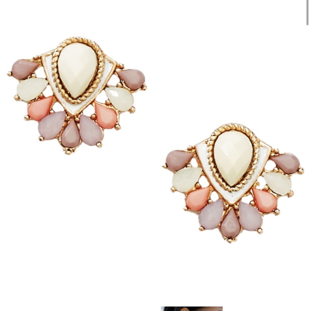 Stunning stud earrings